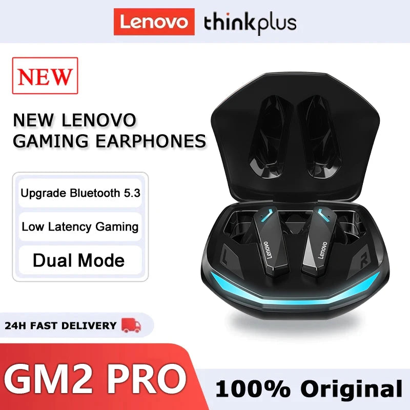 Écouteurs Sans Fil Lenovo GM2 Pro — Bluetooth 5.3 Gaming | Norève