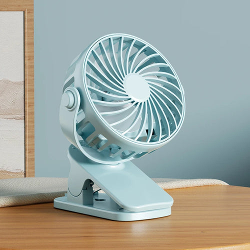 Ventilateur Portable 720° Rotatif — Clip & Nuit | Norève